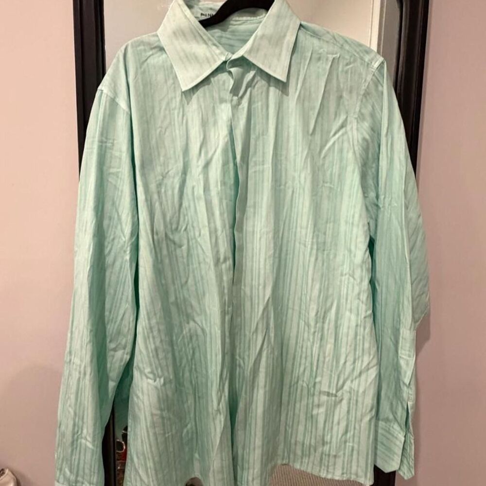 Unbranded Women's Green and Blue Shirt